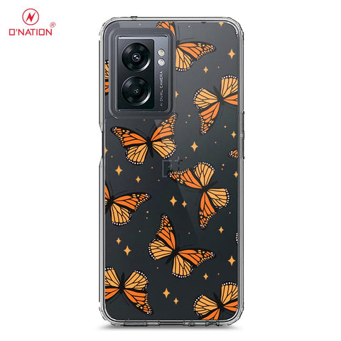 OnePlus Nord N300 Cover - O'Nation Butterfly Dreams Series - 9 Designs - Clear Phone Case - Soft Silicon Borders