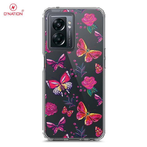 OnePlus Nord N300 Cover - O'Nation Butterfly Dreams Series - 9 Designs - Clear Phone Case - Soft Silicon Borders
