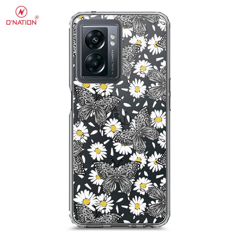 OnePlus Nord N300 Cover - O'Nation Butterfly Dreams Series - 9 Designs - Clear Phone Case - Soft Silicon Borders