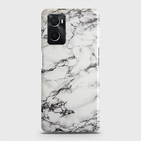 Oppo K10 Cover - Matte Finish - Trendy Mysterious White Marble Printed Hard Case with Life Time Colors Guarantee ( Fast Delivery )