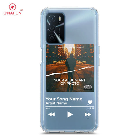 Oppo A55 5G Cover - Personalised Album Art Series - 4 Designs - Clear Phone Case - Soft Silicon Borders