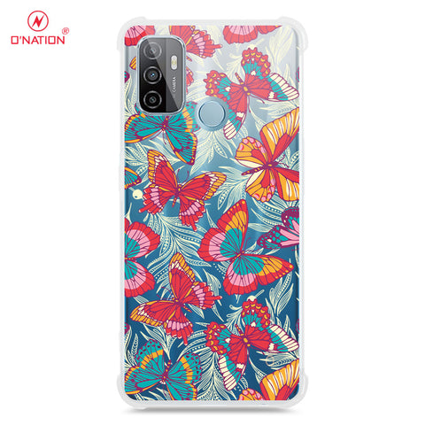 A53s Cover - O'Nation Butterfly Dreams Series - 9 Designs - Clear Phone Case - Soft Silicon Borders