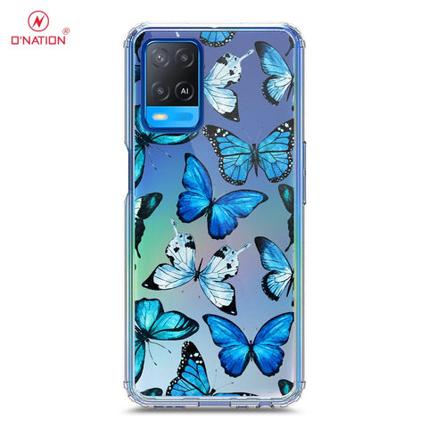 Oppo A54 4G Cover - O'Nation Butterfly Dreams Series - Clear Phone Case - Shockpoof Soft Tpu Clear Case ( Fast Delivery )
