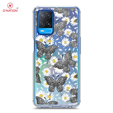 Oppo A54 4G Cover - O'Nation Butterfly Dreams Series - 9 Designs - Clear Phone Case - Soft Silicon Borders