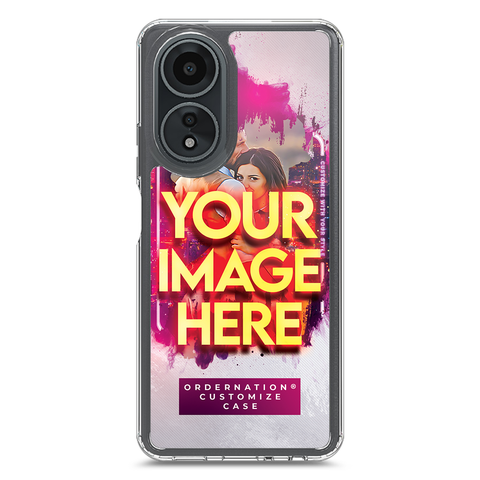 Oppo A58 4G Cover - Customized Case Series - Upload Your Photo - Multiple Case Types Available