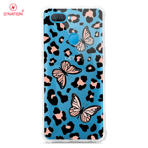 Oppo A8 Cover - O'Nation Butterfly Dreams Series - Clear Phone Case - Shockpoof Soft Tpu Clear Case