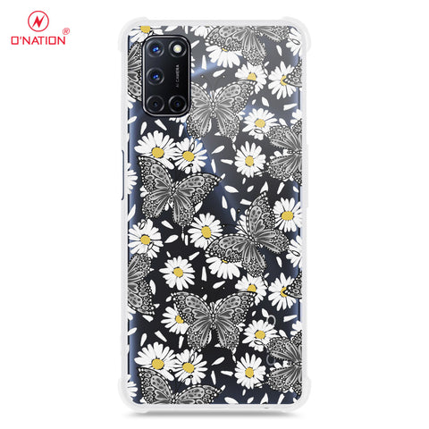 Oppo A72 Cover - O'Nation Butterfly Dreams Series - 9 Designs - Clear Phone Case - Soft Silicon Borders