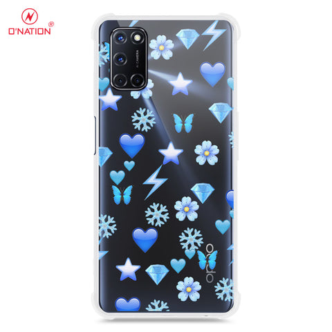 Oppo A72 Cover - O'Nation Butterfly Dreams Series - 9 Designs - Clear Phone Case - Soft Silicon Borders