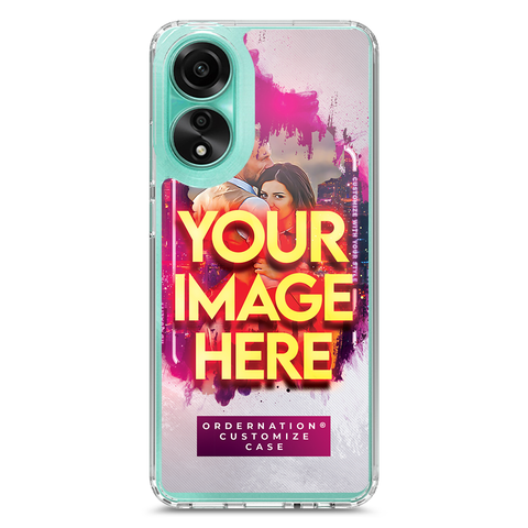Oppo A78 4G Cover - Customized Case Series - Upload Your Photo - Multiple Case Types Available
