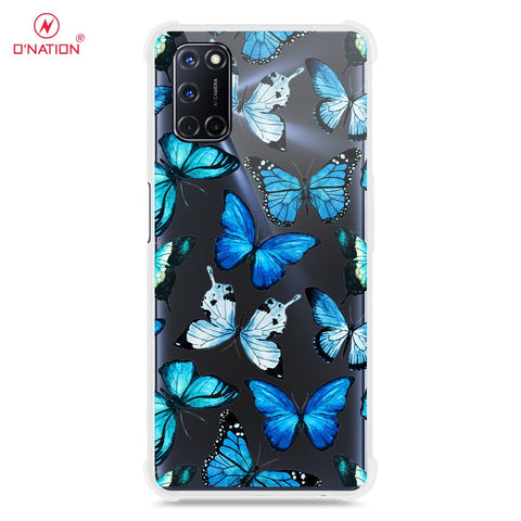 Oppo A92 Cover - O'Nation Butterfly Dreams Series - 9 Designs - Clear Phone Case - Soft Silicon Borders