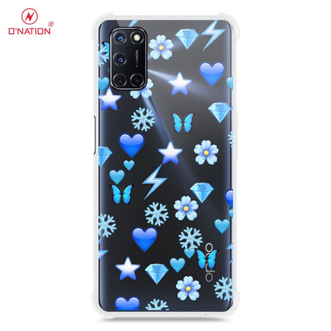 Oppo A92 Cover - O'Nation Butterfly Dreams Series - 9 Designs - Clear Phone Case - Soft Silicon Borders