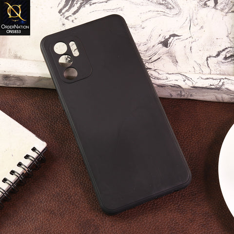 Oppo Reno 6 Cover - Black - New Premium Quality Silicone Case Slim Protective Back Cover