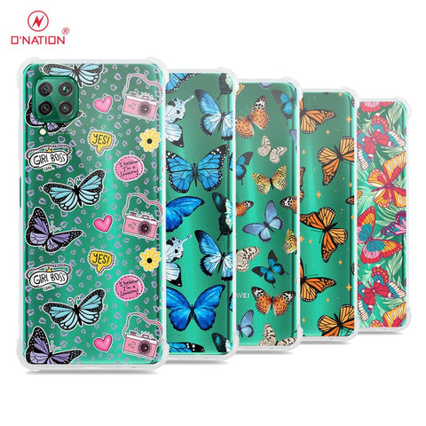 Huawei P40 Lite Cover - O'Nation Butterfly Dreams Series - 9 Designs - Clear Phone Case - Soft Silicon Borders