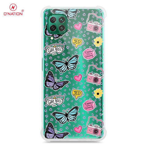 Huawei P40 Lite Cover - O'Nation Butterfly Dreams Series - 9 Designs - Clear Phone Case - Soft Silicon Borders