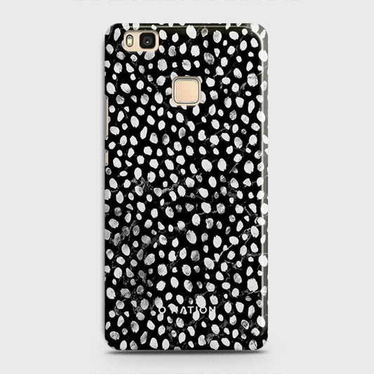 Huawei P9 Lite  Cover - Bold Dots Series - Matte Finish - Snap On Hard Case with LifeTime Colors Guarantee (Fast Delivery)