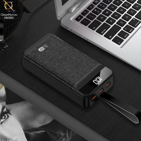 Black -   KPG Power PD-40 Powerbank 40.000 mah