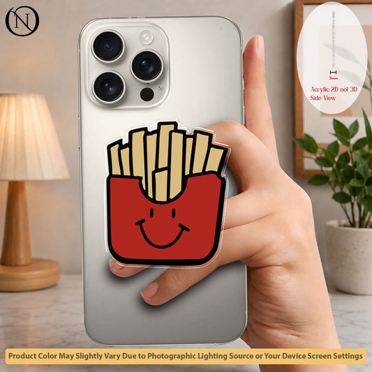 Smiley Fries Box - Phone Grip Holder & Kickstand