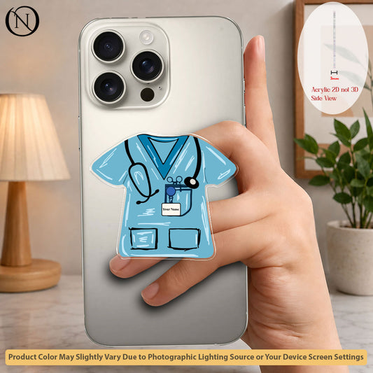 Healthcare Hero Costume - Phone Grip Holder & Kickstand