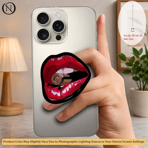 Scarlet Lips - Phone Grip Holder & Kickstand