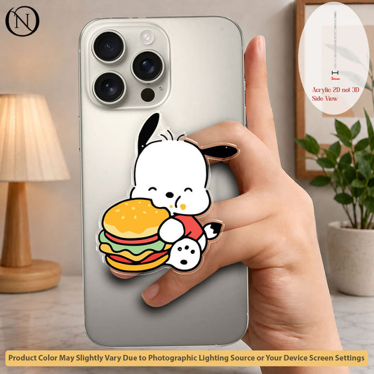 Burger Bunny - Phone Grip Holder & Kickstand