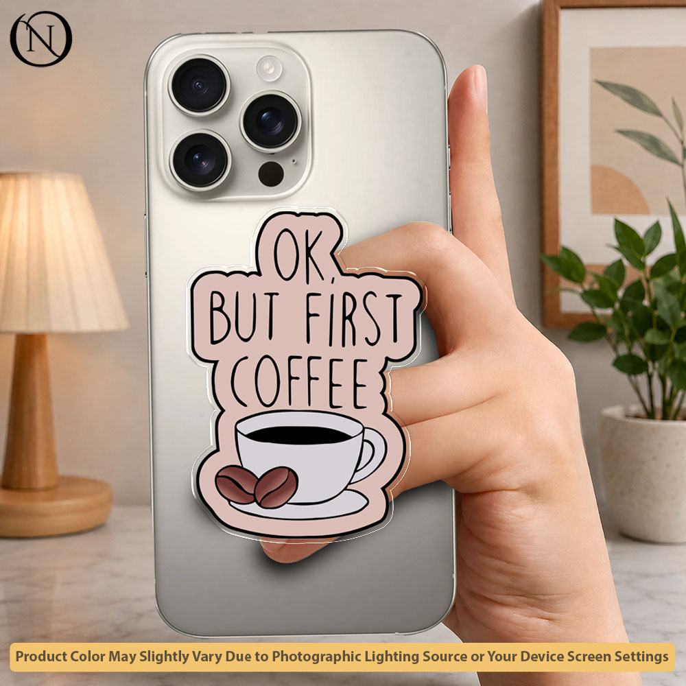 Coffee Vibes - Phone Grip Holder & Kickstand