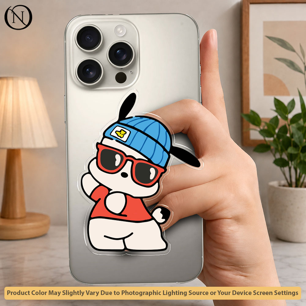 Cool Bunny - Phone Grip Holder & Kickstand