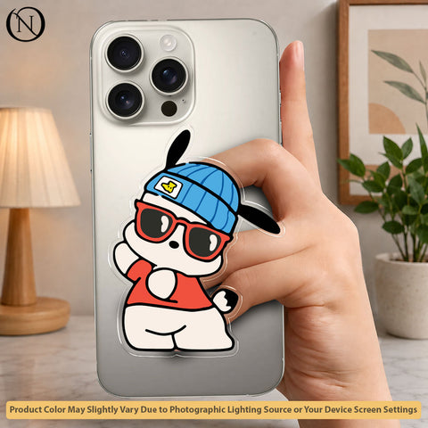 Cool Bunny - Phone Grip Holder & Kickstand