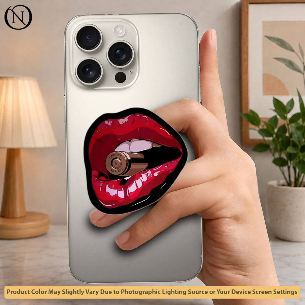 Scarlet Lips - Phone Grip Holder & Kickstand