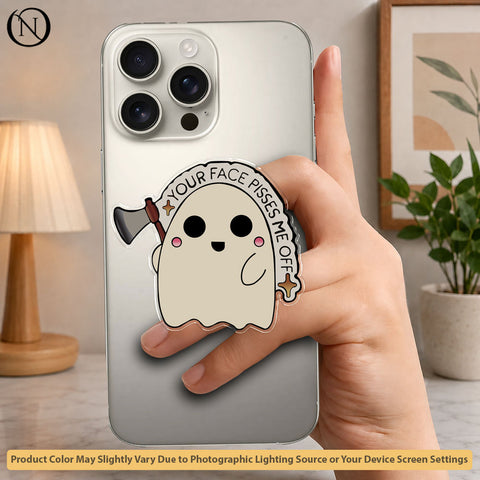Spooky Attitude - Phone Grip Holder & Kickstand