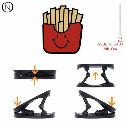 Smiley Fries Box - Phone Grip Holder & Kickstand