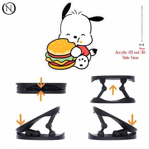 Burger Bunny - Phone Grip Holder & Kickstand