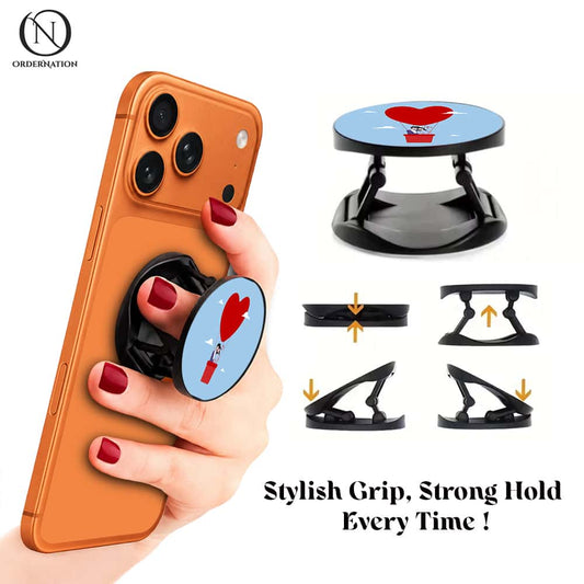 Romantic Sky Adventure - Phone Grip Holder & Kickstand
