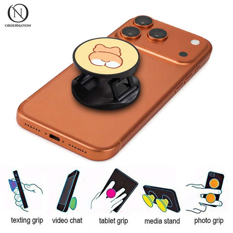 Adorable Sleepy Animal - Phone Grip Holder & Kickstand