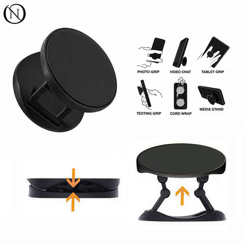Phone Grip Holder & Kickstand - Black