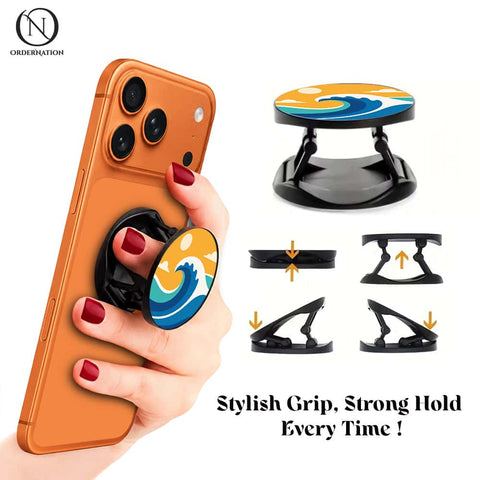 Tropical Vibes Series - Phone Grip Holder & Kickstand