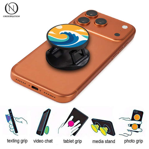 Tropical Vibes Series - Phone Grip Holder & Kickstand