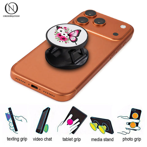 Petals & Wings Series - Phone Grip Holder & Kickstand