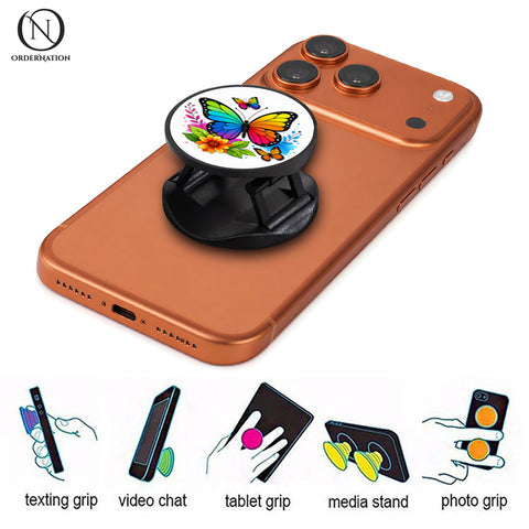 Petals & Wings Series - Phone Grip Holder & Kickstand