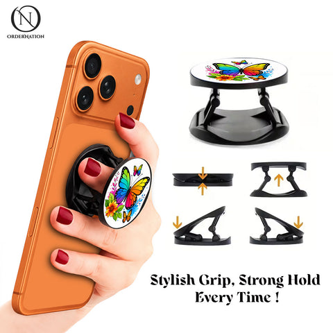 Petals & Wings Series - Phone Grip Holder & Kickstand