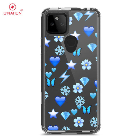 Google Pixel 5a 5G Cover - O'Nation Butterfly Dreams Series - 9 Designs - Clear Phone Case - Soft Silicon Borders