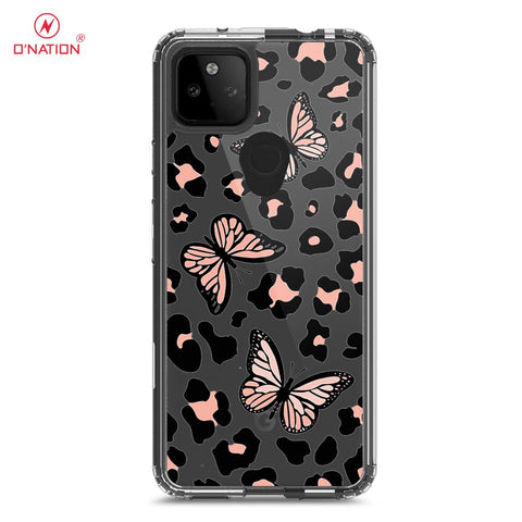 Google Pixel 5a 5G Cover - O'Nation Butterfly Dreams Series - 9 Designs - Clear Phone Case - Soft Silicon Borders