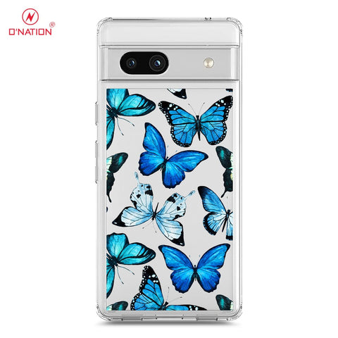 Google Pixel 7a Cover - O'Nation Butterfly Dreams Series - 9 Designs - Clear Phone Case - Soft Silicon Borders