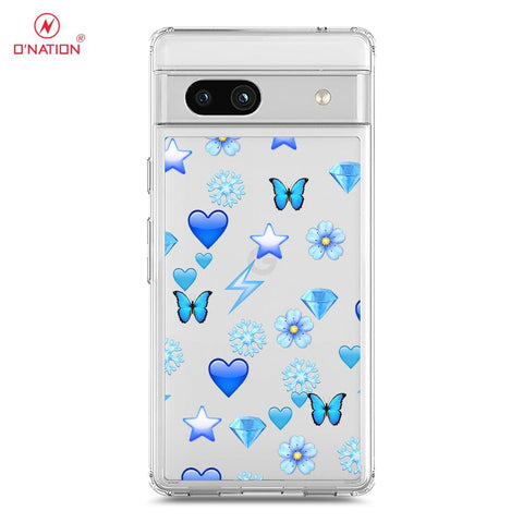 Google Pixel 7a Cover - O'Nation Butterfly Dreams Series - 9 Designs - Clear Phone Case - Soft Silicon Borders