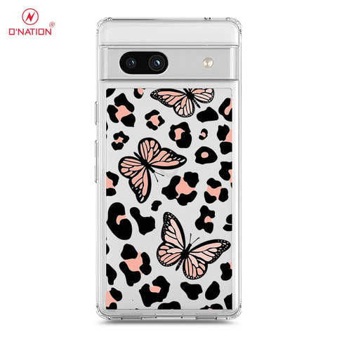 Google Pixel 7a Cover - O'Nation Butterfly Dreams Series - 9 Designs - Clear Phone Case - Soft Silicon Borders