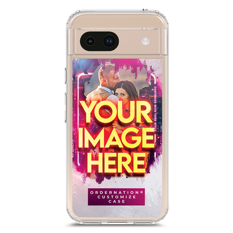 Google Pixel 8a Cover - Customized Case Series - Upload Your Photo - Multiple Case Types Available