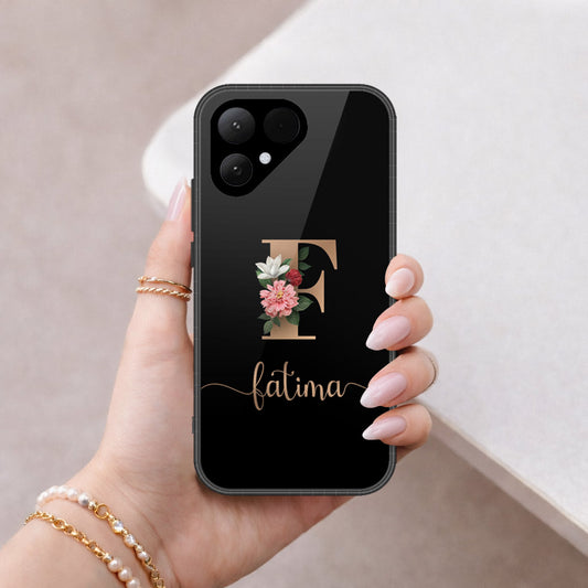 Tecno Pova Curve 2 Cover - Personalized Alphabet Series - HQ Premium Shine Durable Shatterproof Case