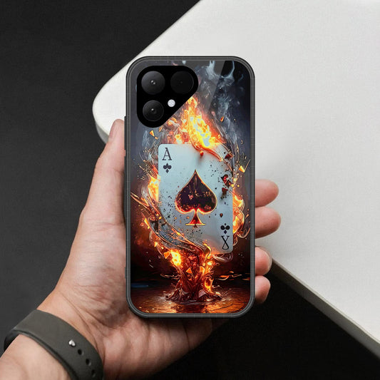 Tecno Pova Curve 2 Cover - Ace of Fire Rising Star Design - HQ Premium Shine Durable Shatterproof Case