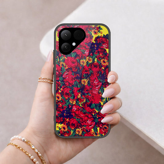 Tecno Pova Curve 2 Cover - Floral Series - HQ Premium Shine Durable Shatterproof Case