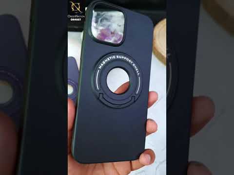 iPhone 14 Pro Cover - Black - Cocosini Brand Magnetic Shell Phone Case
