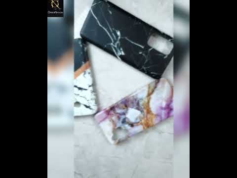 Samsung Galaxy S23 Plus 5G Cover - Black & White Marble With Chic RoseGold Strip Case with Life Time Colors Guarantee